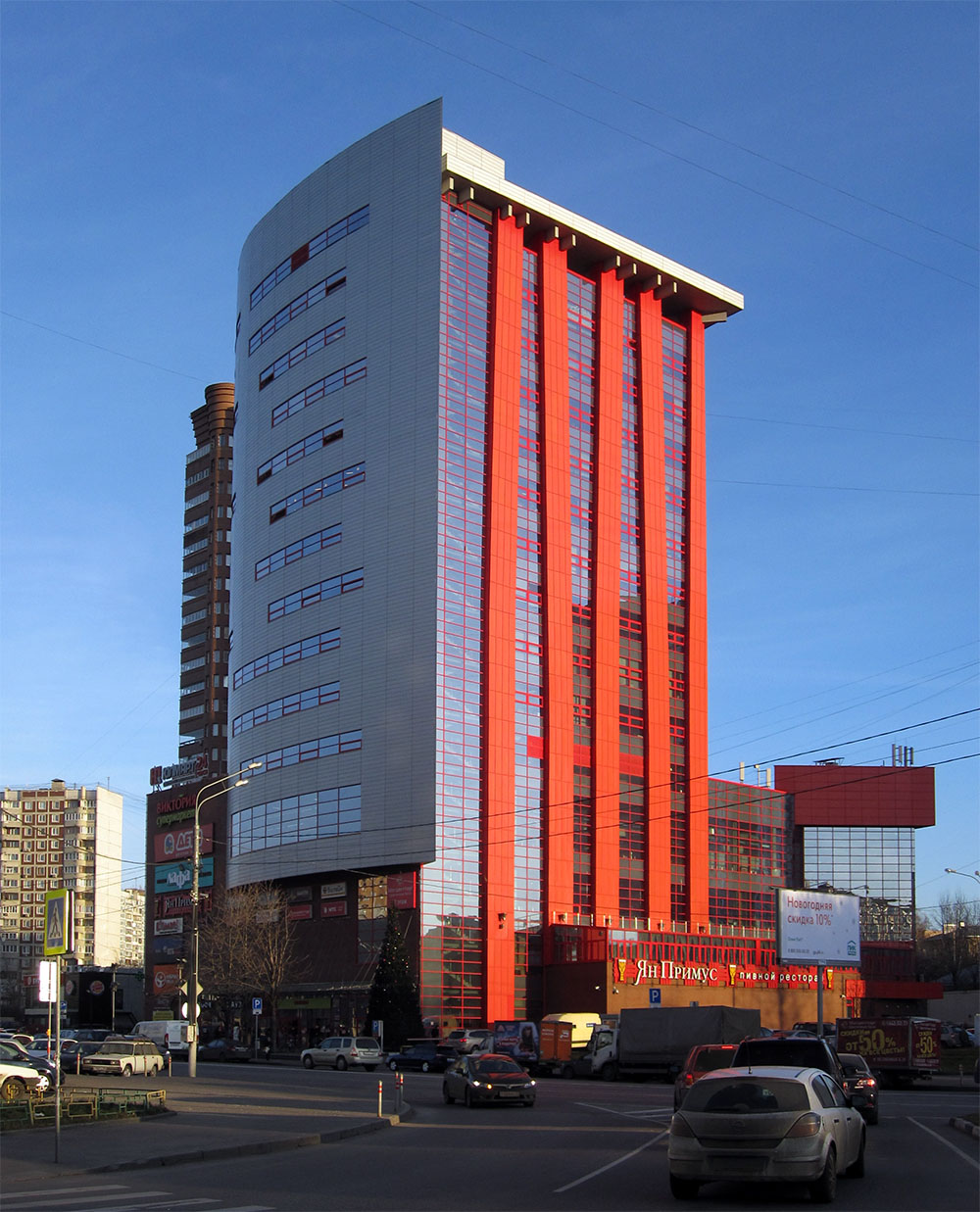 Москва улица снежная